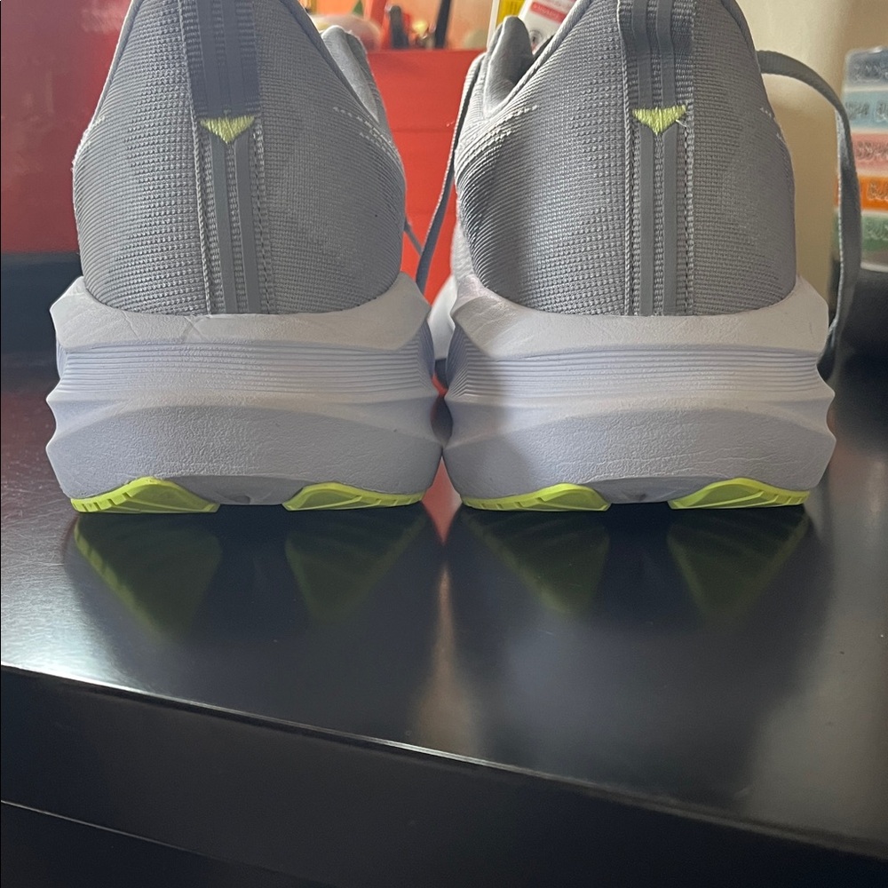 Asics Novablast 5 Running Shoes Gray Green Purple Athletic Shoes - Picture 8 of 9